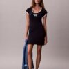1989 Logo Scoopneck Baby Tee Dress