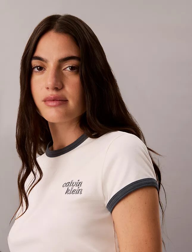1989 Logo Slim Ringer Tee 1989 Logo Slim Ringer Tee