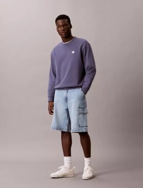 90S Denim Cargo Shorts