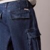 90S Denim Cargo Shorts