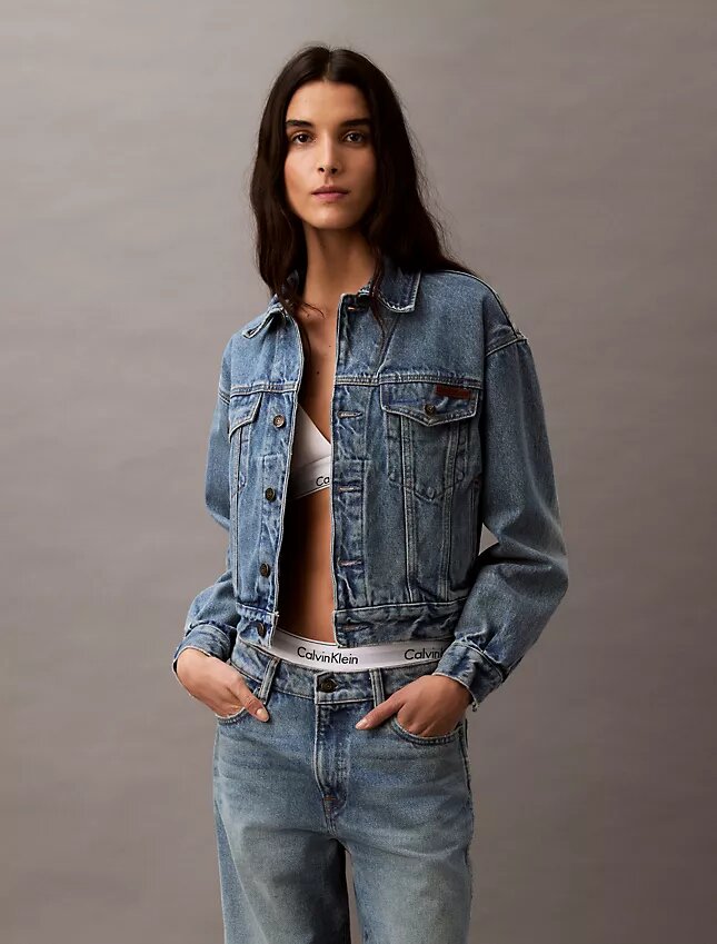 90S Denim Trucker Jacket 90S Denim Trucker Jacket