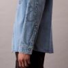 90S Emblem Denim Overshirt