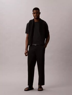 90S Relaxed Cropped Chinos