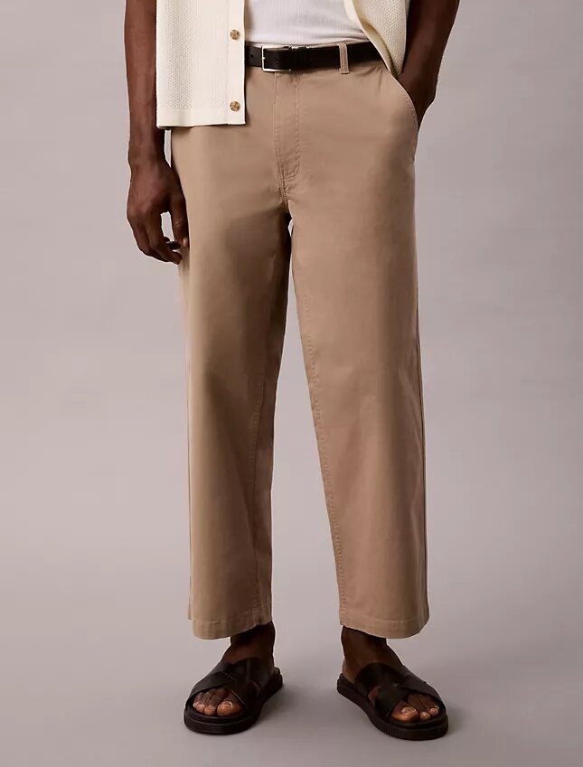 90S Relaxed Cropped Chinos 90S Relaxed Cropped Chinos