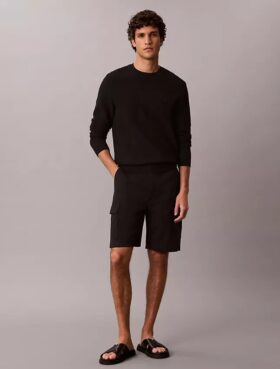 90S Straight Chino Cargo Shorts
