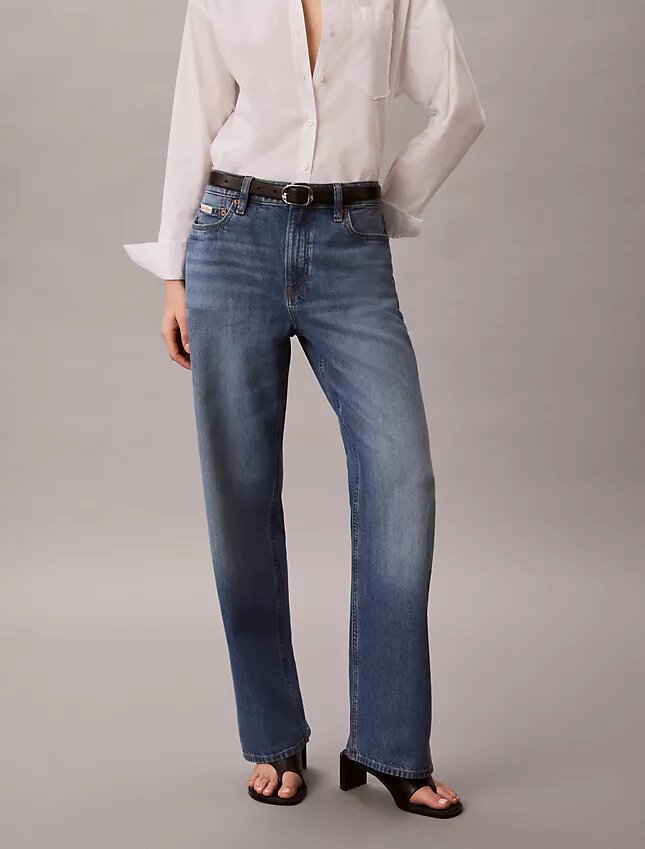 90S Straight Cotton Linen Jeans 90S Straight Cotton Linen Jeans