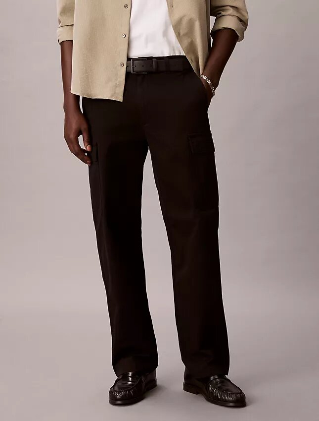 90S Straight Cotton Stretch Cargo Pants 90S Straight Cotton Stretch Cargo Pants