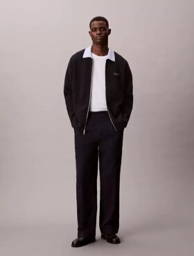 90S Straight Pleated Chino Pants