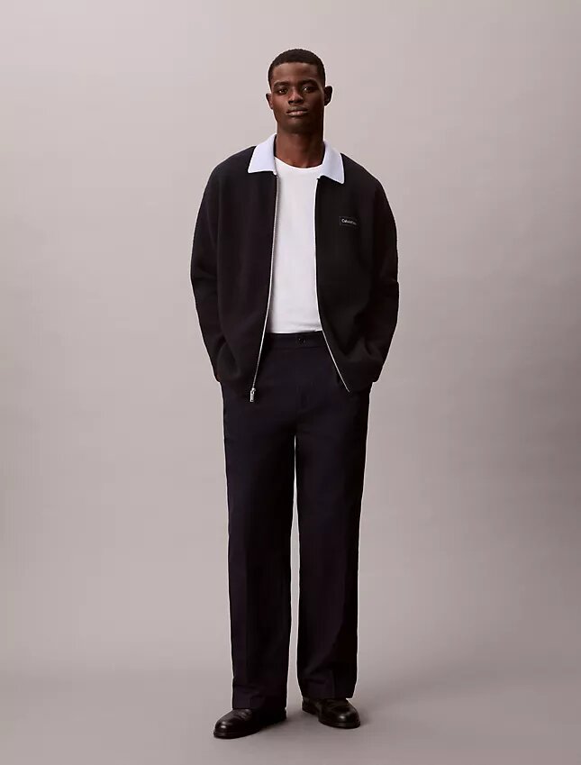 90S Straight Pleated Chino Pants 90S Straight Pleated Chino Pants