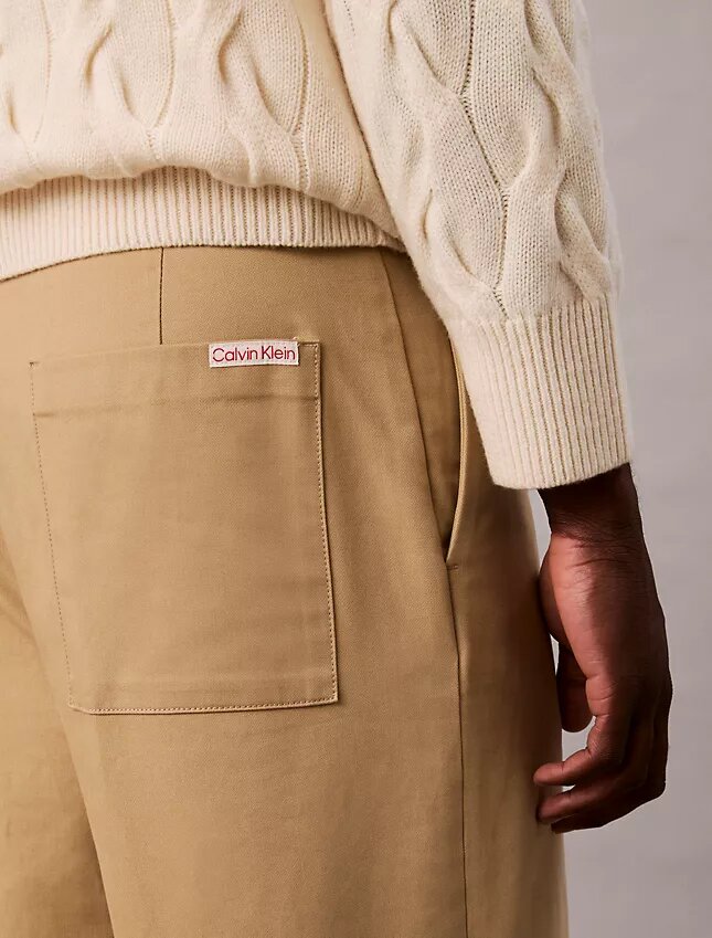 90S Straight Pleated Chino Pants 90S Straight Pleated Chino Pants