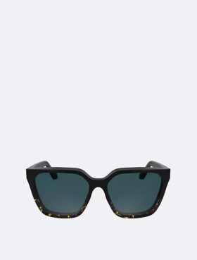 Acetate Modified Rectangle Sunglasses
