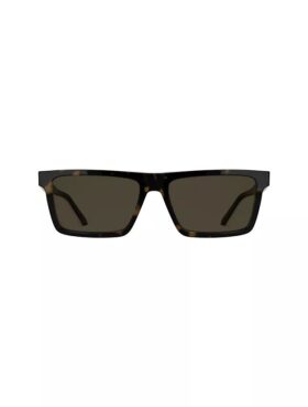 Acetate Slim Modified Rectangle Sunglasses