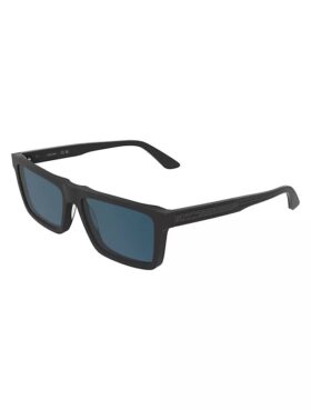 Acetate Slim Modified Rectangle Sunglasses