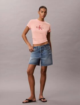 Acid Wash Monologo Tee
