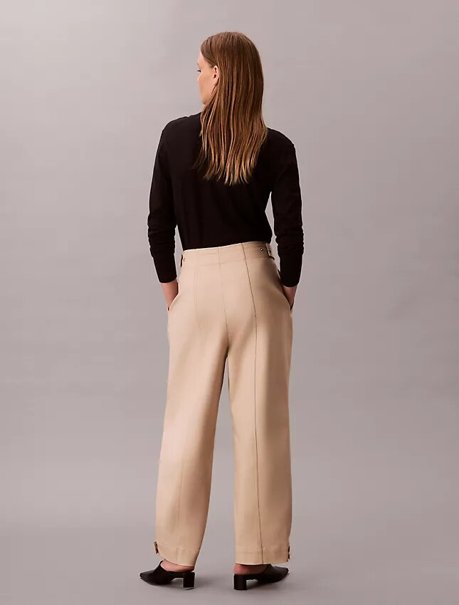 Adjustable Wide Leg Chino Pants Adjustable Wide Leg Chino Pants