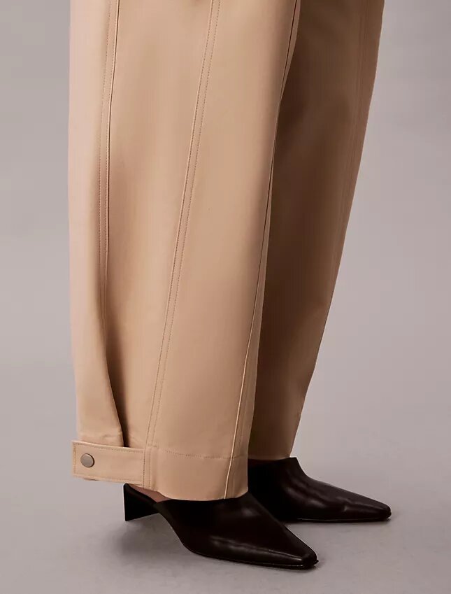 Adjustable Wide Leg Chino Pants Adjustable Wide Leg Chino Pants