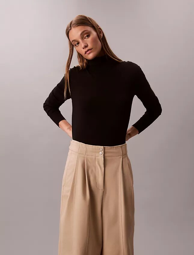 Adjustable Wide Leg Chino Pants Adjustable Wide Leg Chino Pants