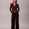 Adjustable Wide Leg Chino Pants Adjustable Wide Leg Chino Pants