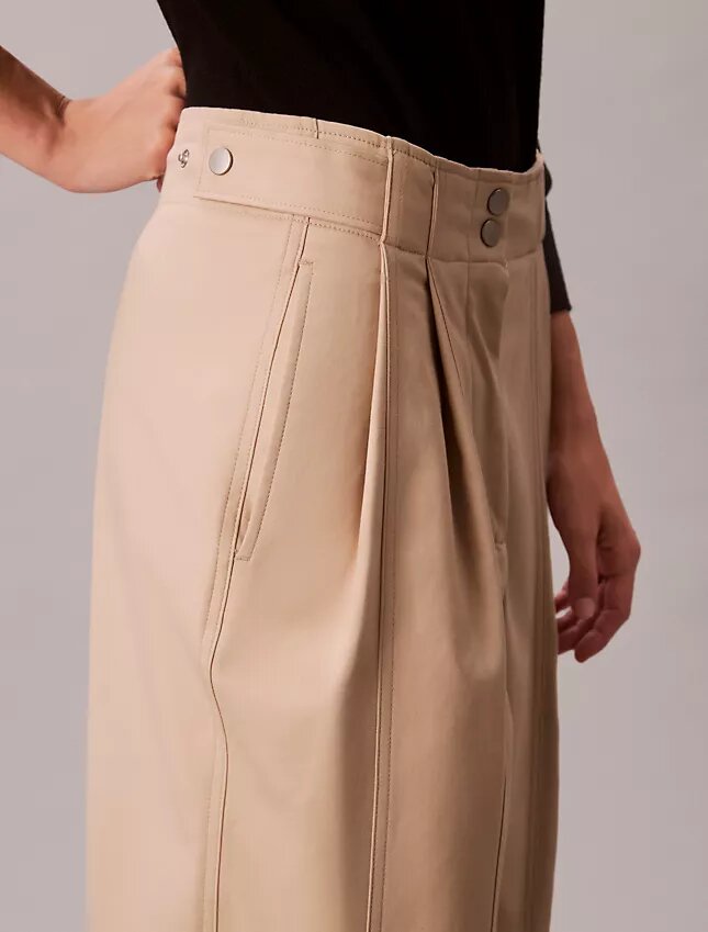 Adjustable Wide Leg Chino Pants Adjustable Wide Leg Chino Pants