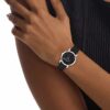 Allover Emblem Dial Leather Strap Watch Allover Emblem Dial Leather Strap Watch