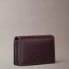 Allover Emblem Logo Accordion Card Case Allover Emblem Logo Accordion Card Case