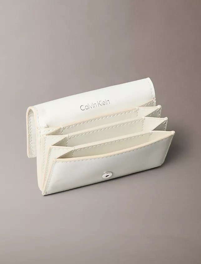 Allover Emblem Logo Accordion Card Case Allover Emblem Logo Accordion Card Case