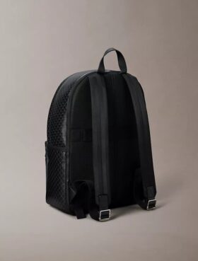 Allover Emblem Logo Backpack