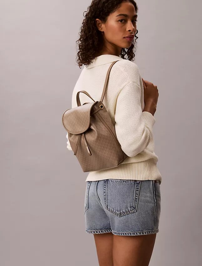 Allover Emblem Logo Backpack Allover Emblem Logo Backpack