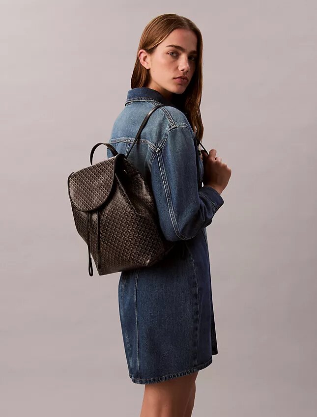 Allover Emblem Logo Backpack Allover Emblem Logo Backpack