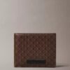 Allover Emblem Logo Bifold Wallet with Coin Pouch Allover Emblem Logo Bifold Wallet with Coin Pouch