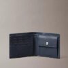 Allover Emblem Logo Bifold Wallet with Coin Pouch Allover Emblem Logo Bifold Wallet with Coin Pouch
