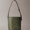 Allover Emblem Logo Bucket Bag with Pouch Allover Emblem Logo Bucket Bag with Pouch