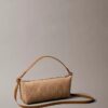 Allover Emblem Logo Canvas Shoulder Bag Allover Emblem Logo Canvas Shoulder Bag