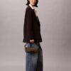 Allover Emblem Logo Canvas Shoulder Bag Allover Emblem Logo Canvas Shoulder Bag