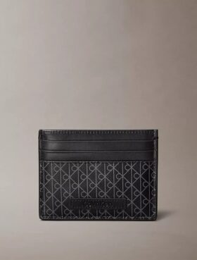 Allover Emblem Logo Card Case