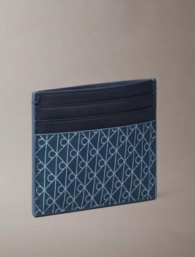 Allover Emblem Logo Card Case
