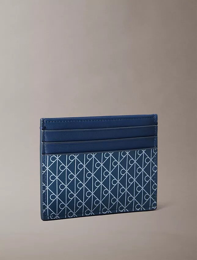 Allover Emblem Logo Card Case Allover Emblem Logo Card Case