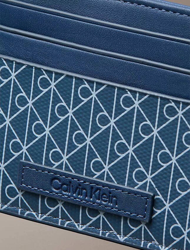Allover Emblem Logo Card Case Allover Emblem Logo Card Case