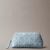 Allover Emblem Logo Denim Beauty Case Allover Emblem Logo Denim Beauty Case