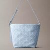 Allover Emblem Logo Denim Bucket Bag Allover Emblem Logo Denim Bucket Bag