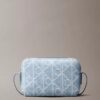 Allover Emblem Logo Denim Camera Bag Allover Emblem Logo Denim Camera Bag