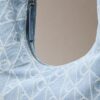 Allover Emblem Logo Denim Hobo Bag Allover Emblem Logo Denim Hobo Bag