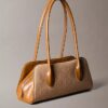 Allover Emblem Logo Jacquard Shoulder Bag Allover Emblem Logo Jacquard Shoulder Bag