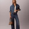 Allover Emblem Logo Jacquard Shoulder Bag Allover Emblem Logo Jacquard Shoulder Bag