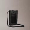 Allover Emblem Logo Phone Crossbody Bag Allover Emblem Logo Phone Crossbody Bag