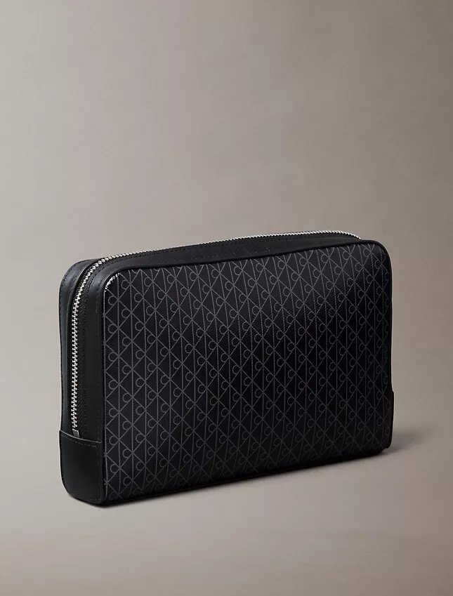 Allover Emblem Logo Pouch Allover Emblem Logo Pouch