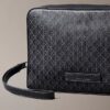 Allover Emblem Logo Pouch Allover Emblem Logo Pouch