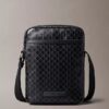 Allover Emblem Logo Reporter Bag Allover Emblem Logo Reporter Bag