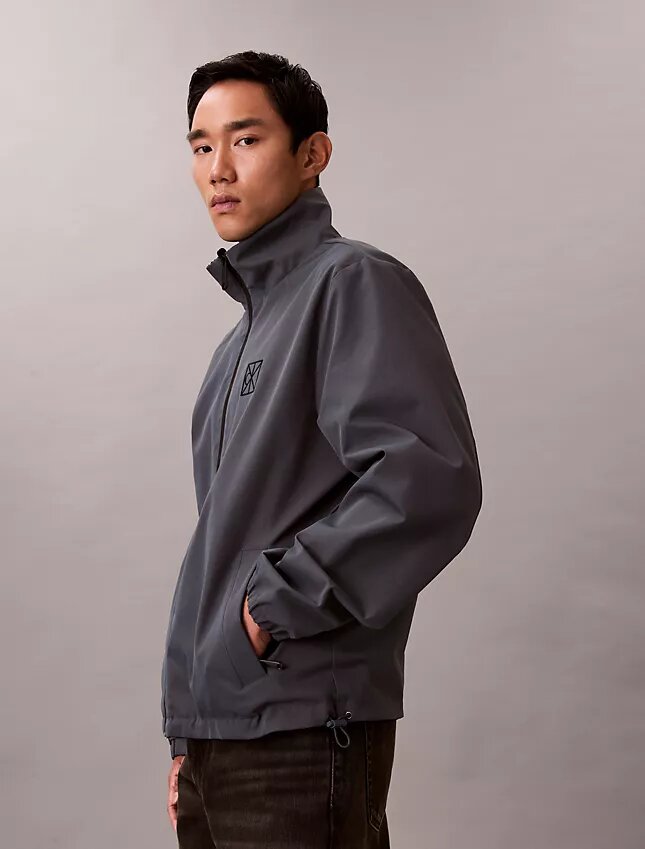Allover Emblem Logo Reversible Jacket Allover Emblem Logo Reversible Jacket