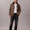 Allover Emblem Logo Reversible Jacket Allover Emblem Logo Reversible Jacket